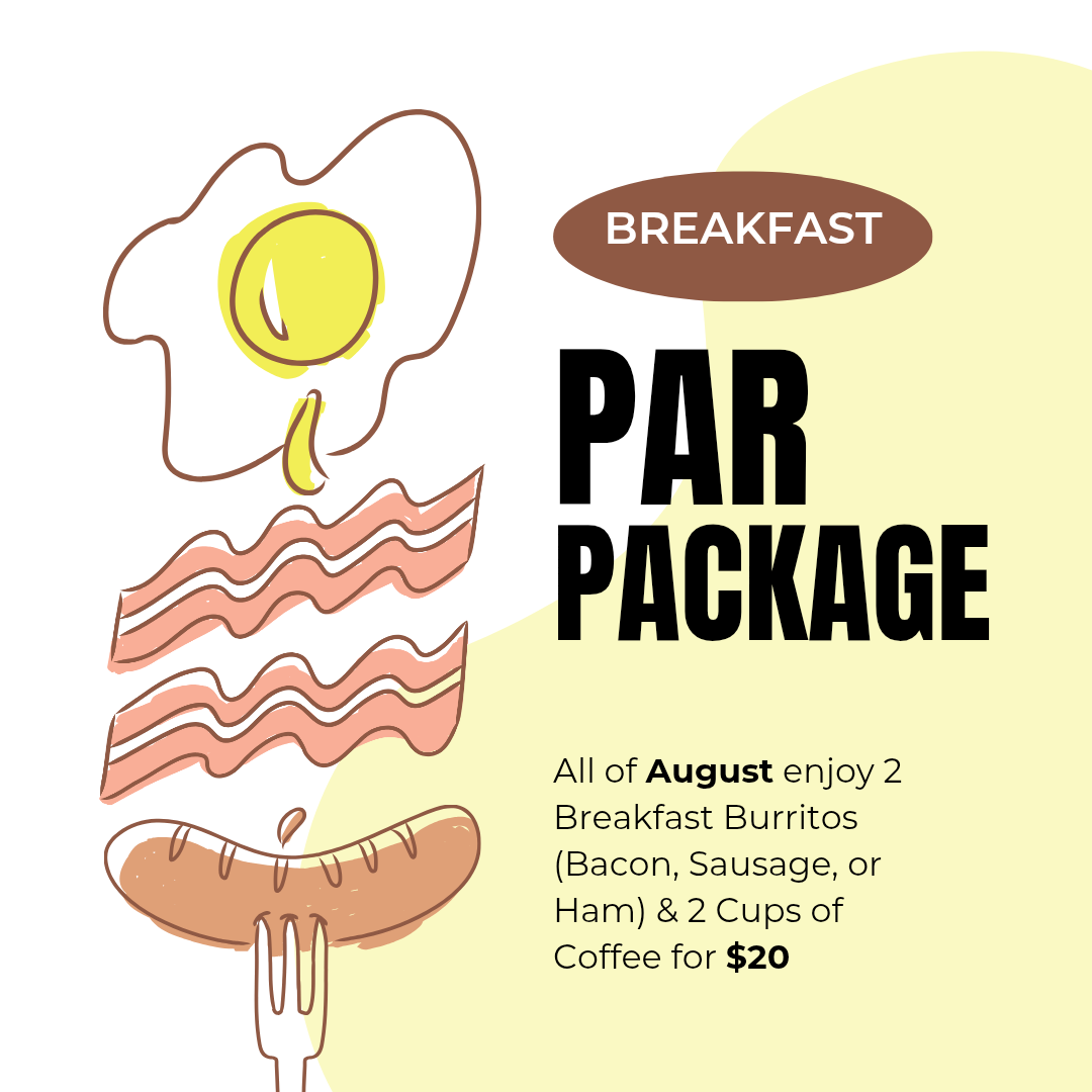 August Breakfast Par Package